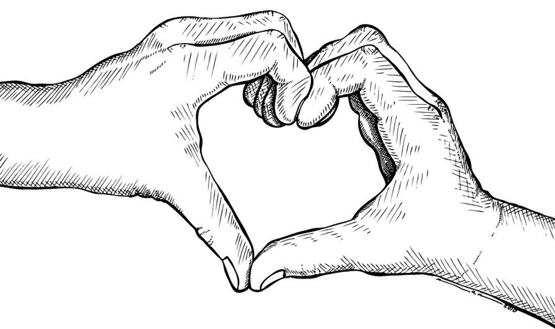 clipart heart hands - photo #7