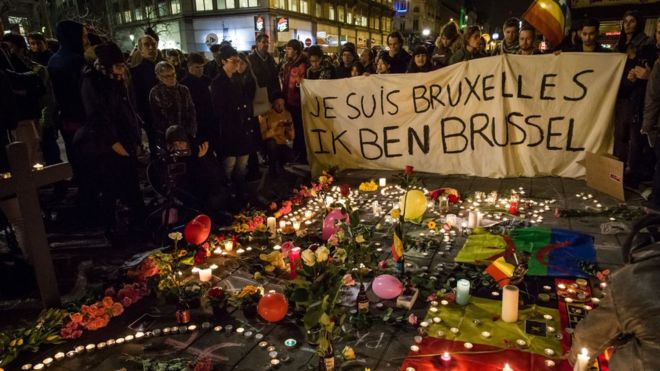 brussels attacks - belgium mourns - bbc coverage